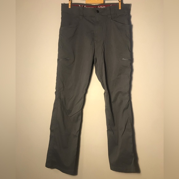 Wrangler Grey Outdoor Cargo Flex Waist Pants - Picture 2 of 5